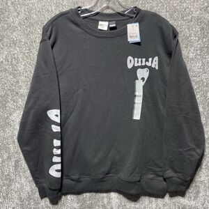 NWT Ouija Board Grey Sweatshirt Spooky Halloween Horror October Fall Festive New
